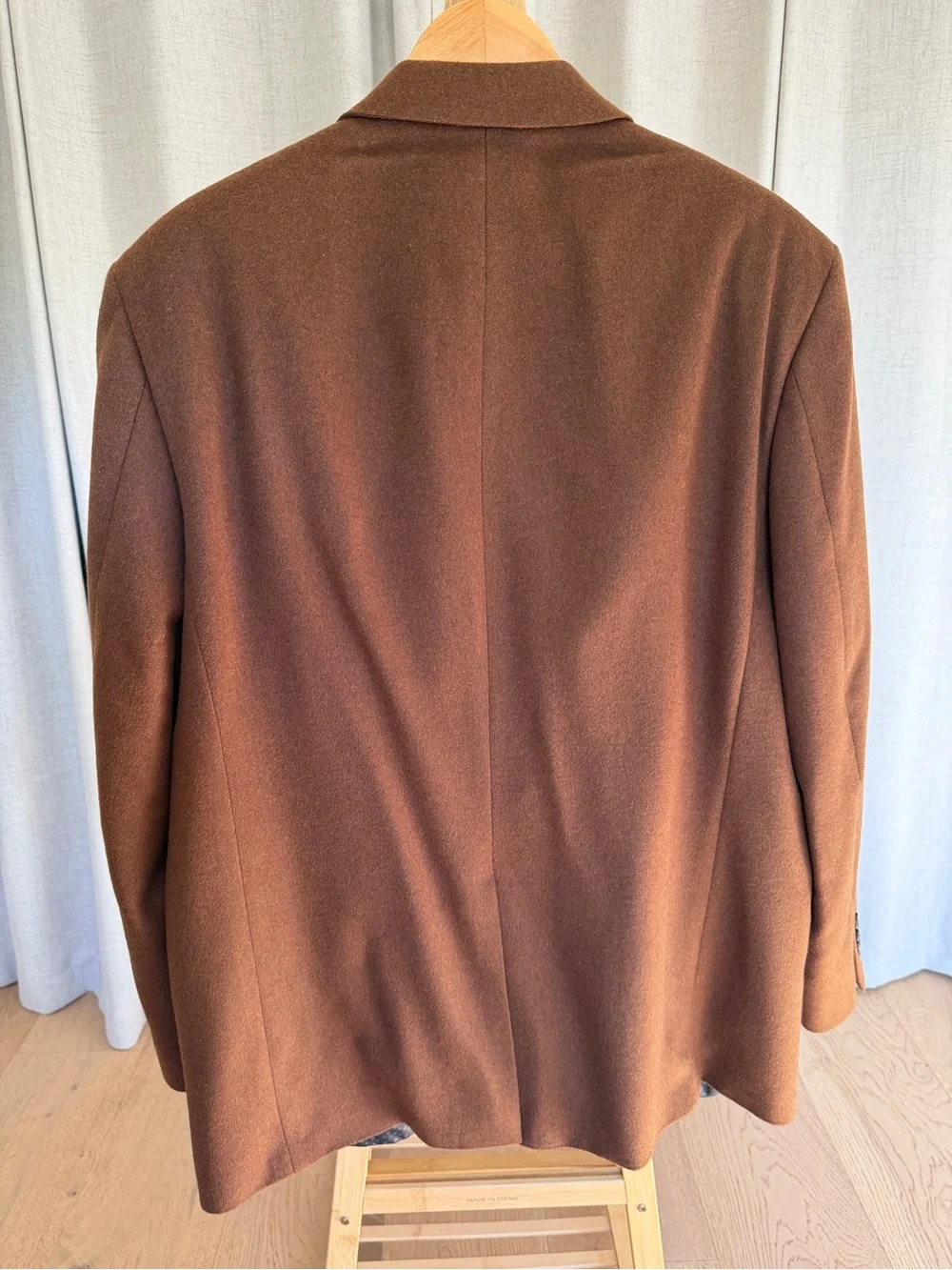 Lauren Ralph Lauren Brown Blazer Coat Two-Button